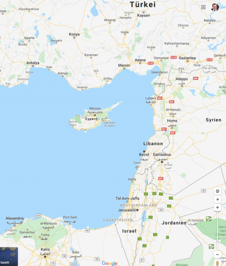 Zypern ist von islamischen Staaten umgeben. Die Hälfte der Insel ist türkisch.